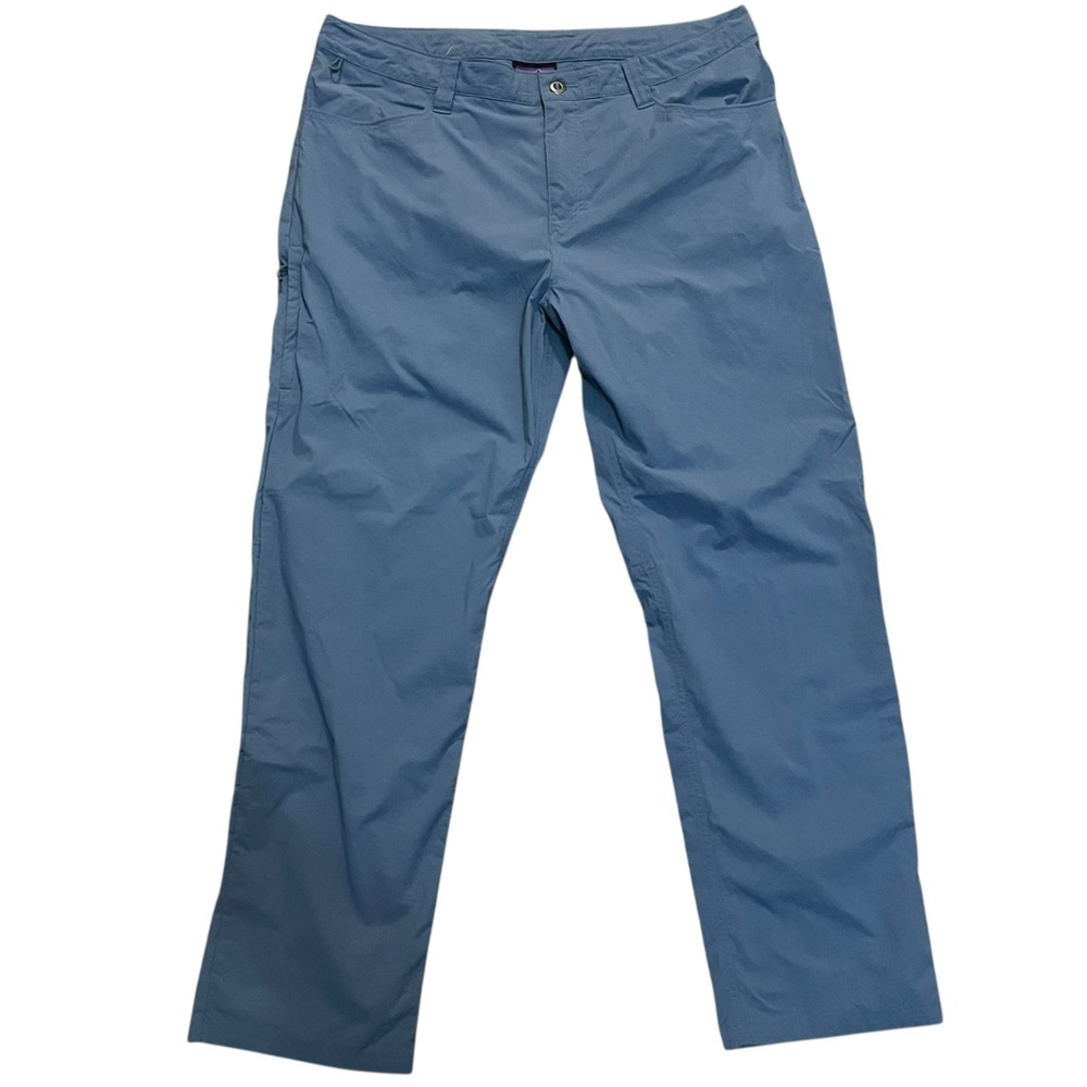 Patagonia Men's Quandary Trail Pants Size 38 Blue Hiking Ankle Outdoor Travel